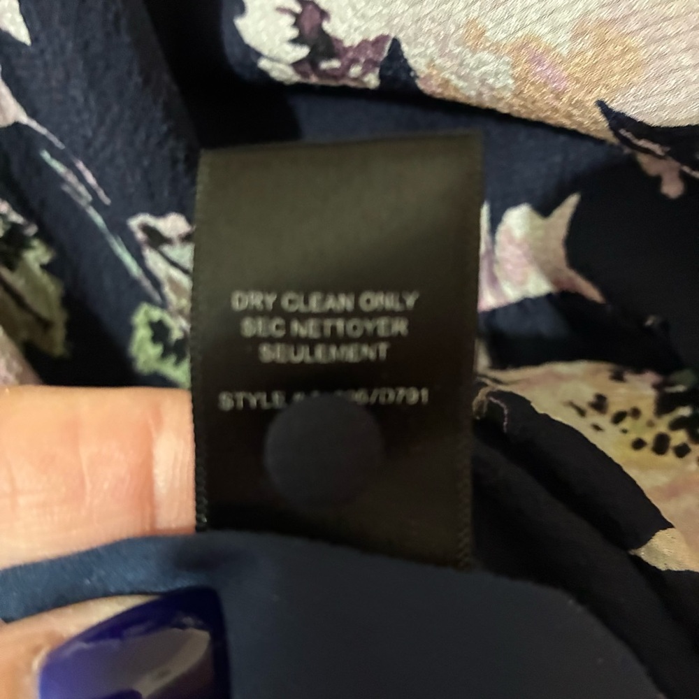 Rebecca Taylor Magnolia Floral Sleeveless Silk Dress Size 10 -As Seen on TV - Picture 14 of 15